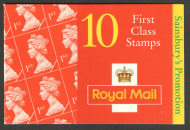 HD26 10 x 1st Class NVI Booklet - complete - Cylinder Q4Q4