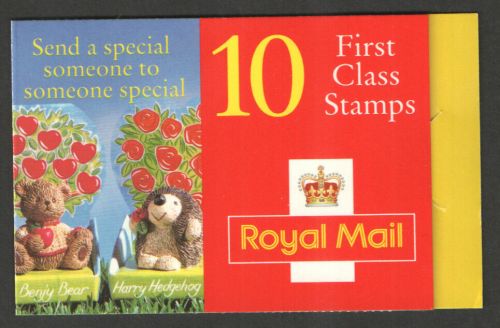 HD27 1995 Someone Special 10 x 1st Class NVI Booklet - Cylinder B5