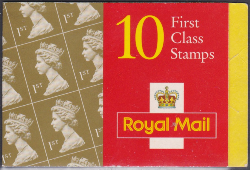 HD41 10 x 1st Class Booklet - complete - Cylinder B13