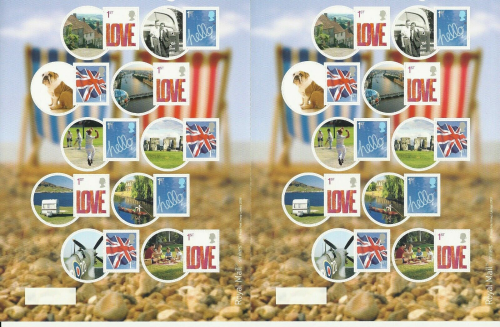 LS45 GB 2008 I wrote to say Smiler sheet UNMOUNTED MINT MNH