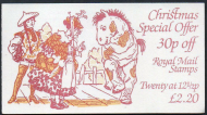 GB FX6 Christmas Folded booklet Complete - No Cylinder