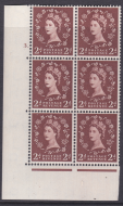 2d Wilding Tudor Wmk Cylinder 3 Dot perf type A(E I) UNMOUNTED MINT MNH