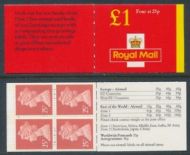 FH40 New Style 4 x 25p - Folded Booklet - complete - Cyl Q1