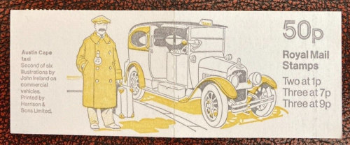 FB4a 1978 Austin Cape Taxi Folded Booklet 50p - complete