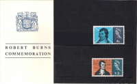 1965 Robert Burns presentation pack Unmounted Mint Sealed