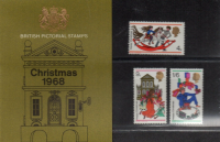 1968 Christmas presentation pack Unmounted Mint Sealed