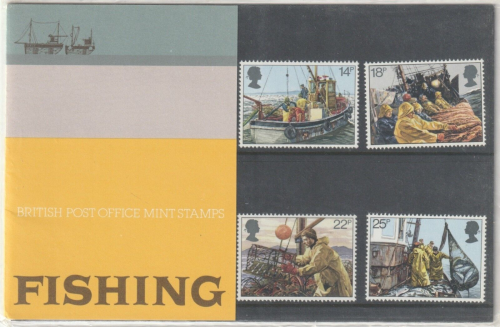 1981 Fishing Presentation pack 129 UNMOUNTED MINT