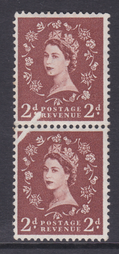 S38 2d Wilding Foreign Matter on Cylinder Flaw UNMOUNTED MINT