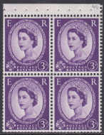 SB94ab Wilding booklet pane Break in Bottom Ribbon R1 2 UNMOUNTED MNT MNH