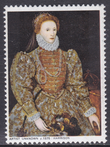 sg771a 1968 4d Paintings Gold(queens head  Value) omitted UNMOUNTED MINT  [SN]