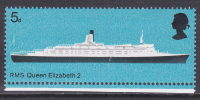sg778cEy 1969 5d Ships Red(Inscription)  phosphor Omitted UNMOUNTED MINT [SN]
