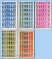1970 Commonwealth Games Full set of full sheets UNMOUNTED MINT