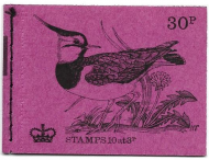 DQ59 1971 Year of British Stamps  30p Stitched Booklet - complete