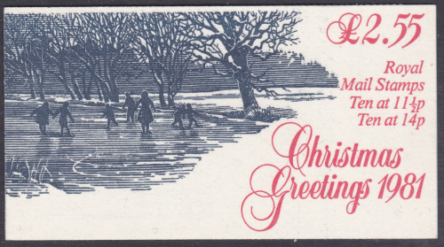 GB FX4 Christmas Folded booklet Complete - No Cylinder