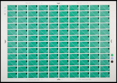 1969 Post Office Technology 1 - Full Sheet 1A1B1C Dot UNMOUNTED MINT