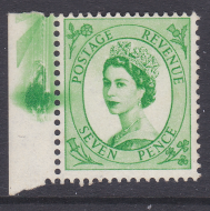 S116 7d Wilding Multi Crowns variety - Colour Blob UNMOUNTED MINT MNH