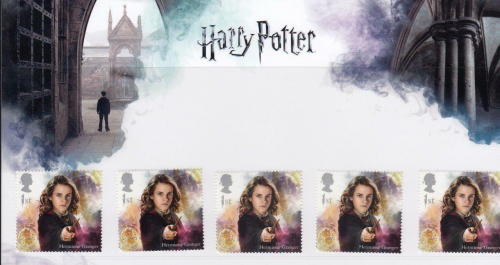 2018 harry potter Hermione character stamp pack 5 x 1st class UNMOUNTED MINT NEW