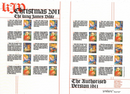 LS79 GB 2011 Christmas Smiler sheet UNMOUNTED MINT MNH