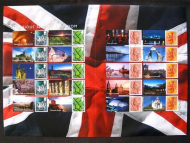 LS49 GB 2008 Glorious United Kingdom Smiler sheet UNMOUNTED MINT/MNH