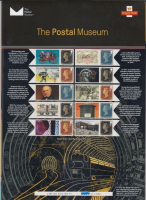 GB 2018 CS-034 Postal Museum No. 2225 smiler sheet UNMOUNTED MINT MNH