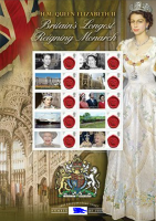 GB 2015 BC-481  Longest reigning monarch smiler sheet no. 334 UNMOUNTED MINT MNH
