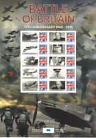 GB 2015 BC-476  battle of britain smiler sheet no. 347 UNMOUNTED MINT MNH