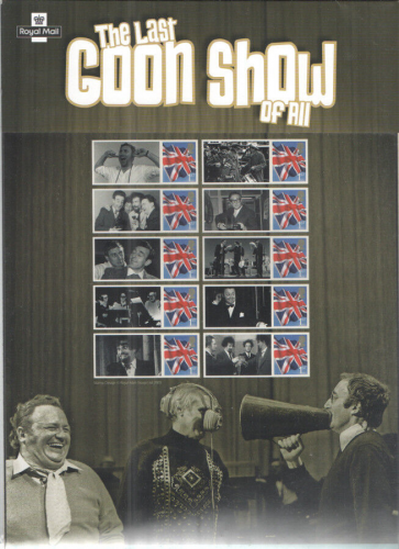 CS-18 2012 The Last Goon Show Smiler Sheet UNMOUNTED MINT
