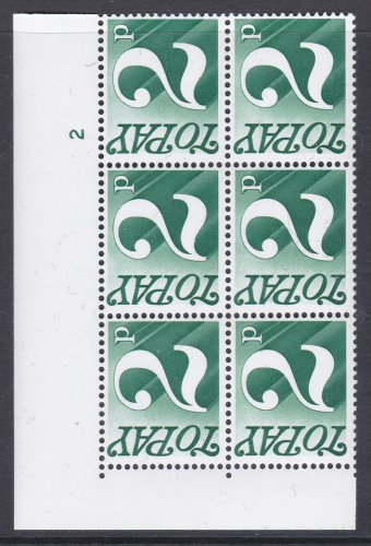 C FCP PVAD D79 Spec Z65 2p 1970 Decimal Postage Due Perf A Cyl 2 no dot U M