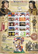 2013 richard III BC-408 history of Britain 97 no.571 Smiler sheet UNMOUNTED MINT
