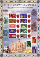History of britain 59 2010 BC-311 Crown Jewels sheet UNMOUNTED MINT