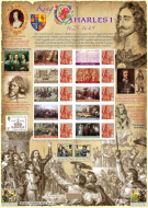 History of britain 55 2010 BC-282 Charles I no. 89 Smiler sheet UNMOUNTED MINT