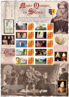 2010 BC-270 Mary queen of scots no. 220 History of Britain 52 sheet U M