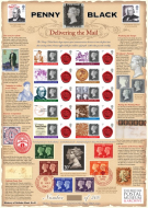 History of Britain 51  2010 BC-277 Penny black no. 226  sheet UNMOUNTED MINT