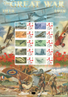 BC-446 2014 History of Britain 103 The great war No.52 sheet U M