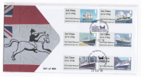 Postal Museum mail  by sea 361 out of 400 14 02 2018 FDC first day cover