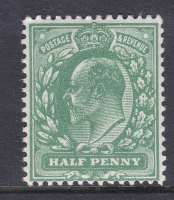 M3(3) Harrison perf 14 Deep dull green Single stamp UNMOUNTED MINT