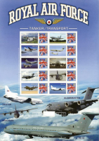 GBS117 Royal Air Force Tanker Transport Customised Sheet no. 452 UNMOUNTED MINT