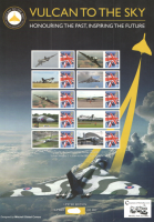 BC-273 2010 Vulcan to the sky smiler Sheet no. 114 UNMOUNTED MINT