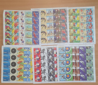 2009-11 Olympic&Paralympic games sg 2981-2990&3097-3106&3195-3204 sheets set U/M