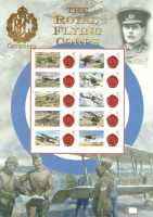 BC-387 2012 Royal Flying Corps no. 153 Smiler Sheet  UNMOUNTED MINT