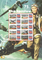 BC-334 2011 The Spitfire no. 185 Smiler Sheet  UNMOUNTED MINT