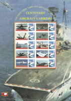 BC-323 2011 Centenary Aircraft Carriers no. 491 Smiler Sheet  UNMOUNTED MINT