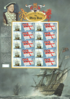 BC-210 2009 The Mary Rose No. 217 Smiler Sheet  UNMOUNTED MINT