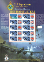 BC-151 2008 The Dambusters no. 611 Smiler Sheet  UNMOUNTED MINT