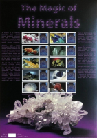 GB 2009 BC-254 Magic of minerals smiler sheet no. 044 UNMOUNTED MINT MNH
