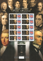 BC-218 GB 2009 Prime Ministers no. 49 Smiler sheet UNMOUNTED MINT