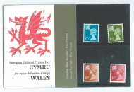 1976 wales low value Definitive Pack no.86 Presentation pack UNMOUNTED MINT