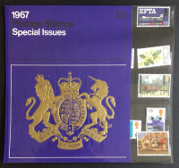 1967 Special issues postage stamps Presentation pack UNMOUNTED MINT