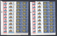 1963 Lifeboat Phos  Ord set of 6 cylinder blocks of 18 stamps UNMOUNTED MINT