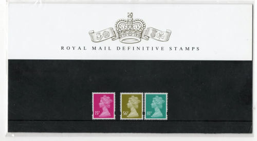 2008 15p-81p machin stamps royal mail definitives pack 78 UNMOUNTED MINT